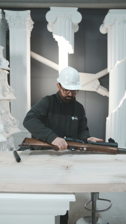Wood-Look Polyurethane Beam: Strong Yet Light Enough for One Hand