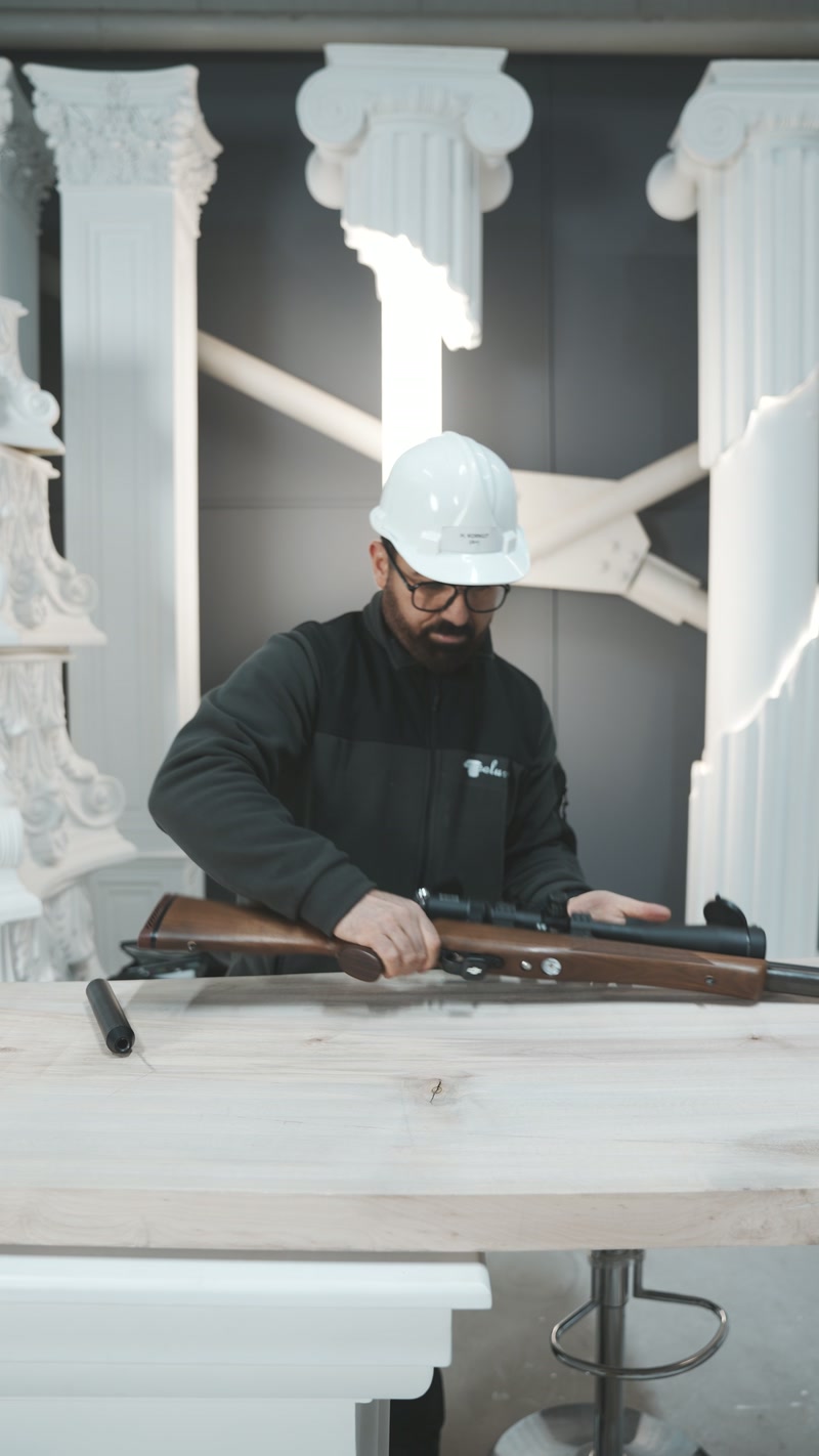 Wood-Look Polyurethane Beam: Strong Yet Light Enough for One Hand