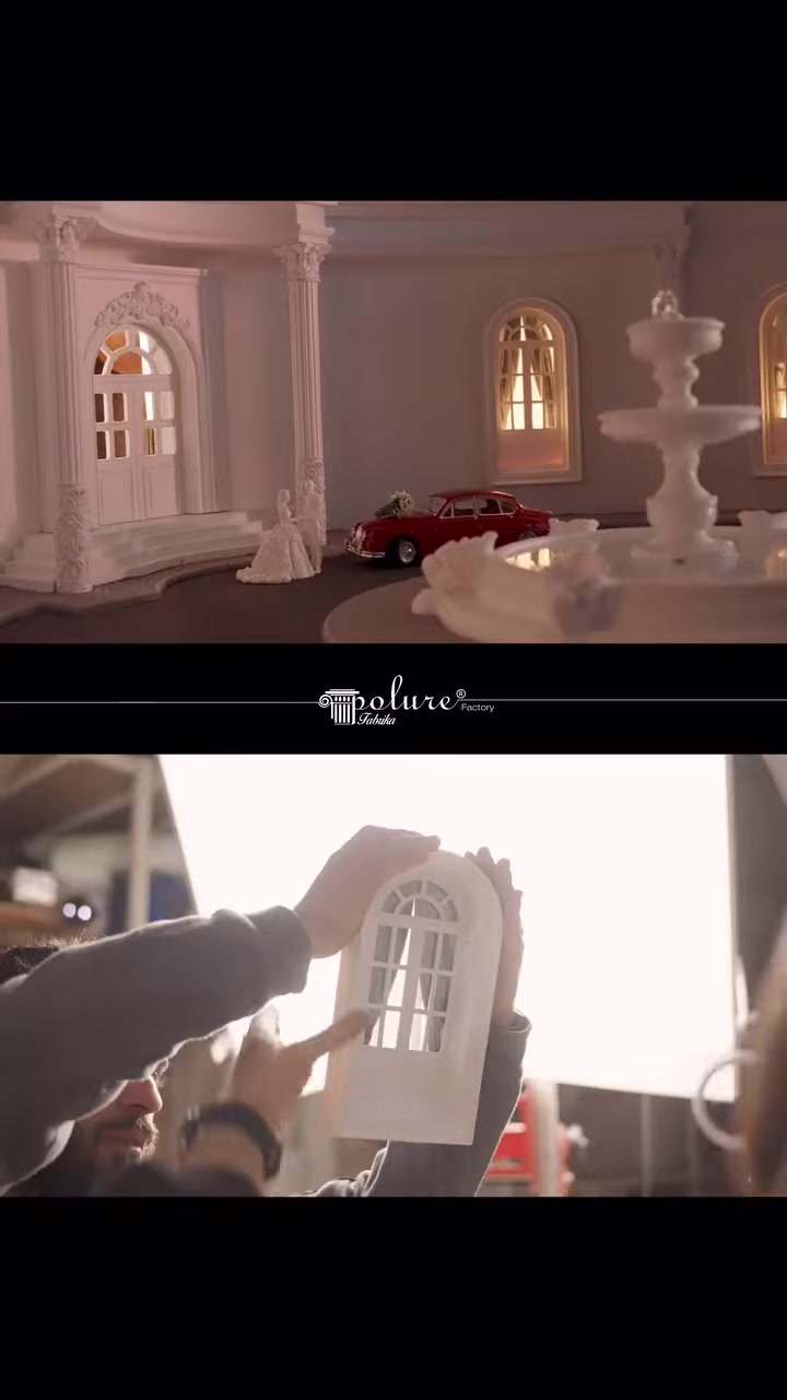 Poliüretan Söve ve Sütunlarla Maket Villa ve Fuar Standı Tasarımı