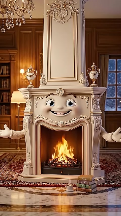 Lightweight Polyurethane Fireplaces That Add Warmth to Living Spaces