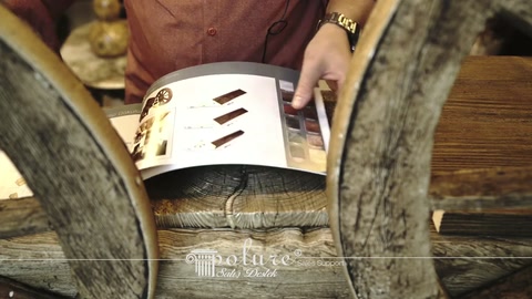 Dark-colored beam examples on the catalog page are marked by hand.