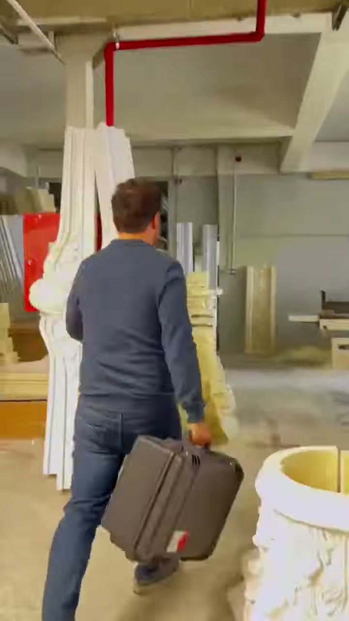 Scansione e modellazione 3D per uno stampo di capitello in poliuretano