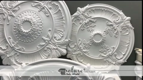 Farklı merkez desenlerine sahip iki kabartmalı göbek karşılaştırmalı sunuluyor