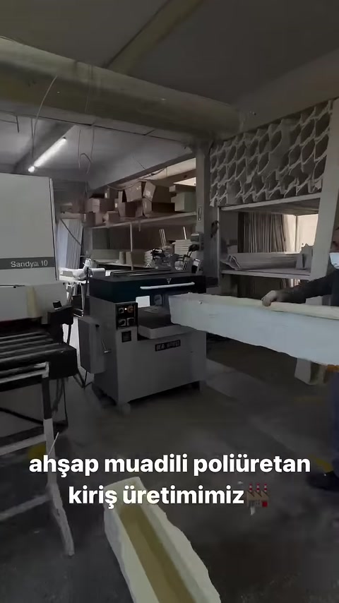 Poliüretan Kiriş İmalatı: Ahşap Dokulu Mertek ve Kütük Modelleri