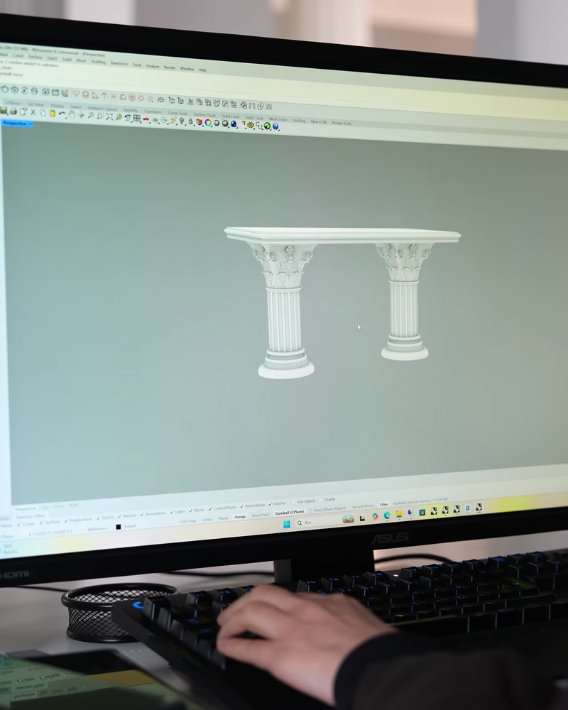 The Crafting of a Masterpiece: Step-by-Step Polyurethane Wedding Table Production