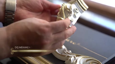 Vernice per esterni giallo oro a base solvente Dekorgold – Best Elite Exterior Gold Paint — 0:07