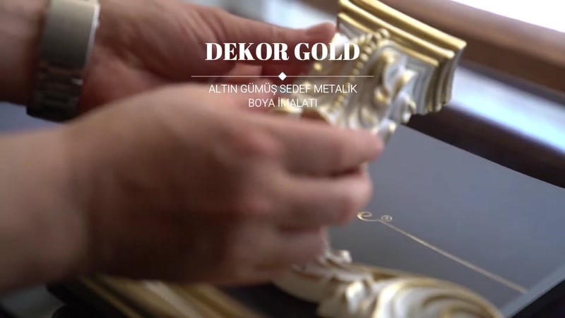 Dekorgold Solvent-Based Exterior Golden Yellow Paint