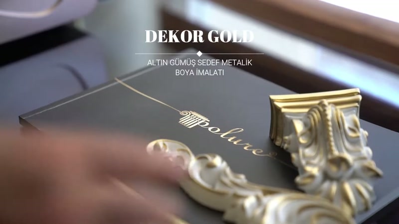 Dekorgold Solvent Bazlı Dış Cephe Altın Sarı Boya
