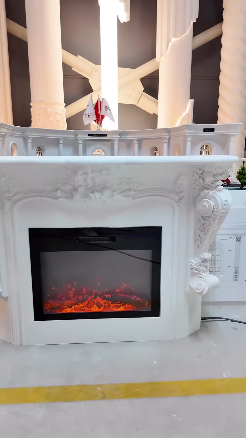 Polyurethane Decorative Fireplace and Column Models
