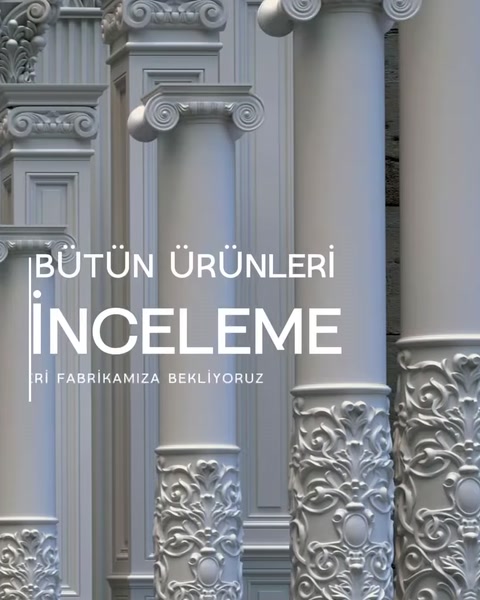 Modelli di Colonne in Poliuretano, Produzione e Applicazioni Decorative