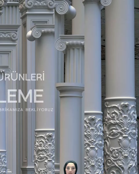 Modelli di Colonne in Poliuretano, Produzione e Applicazioni Decorative