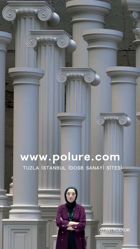 Modelli, Produzione e Applicazioni Decorative di Colonne in Poliuretano