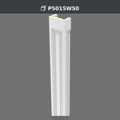 8x15x240 cm Poliüretan Dekorasyon Ürünü Pilaster Sütun