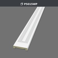 Poliüretan Sade Panel Motifli Pilaster Sütun