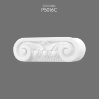Poliüretan Klasik İyon Pilaster Sütun Başlığı Tasarımı