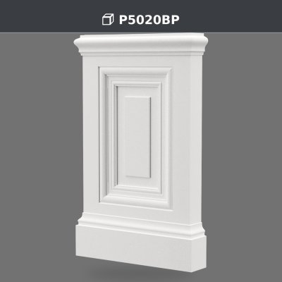 Poliüretan Pilaster Sütun Alt Kaide Modeli