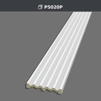 Poliüretan Yivli Pilaster Sütun Duvar Süsleme Modeli