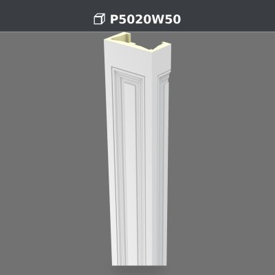10x20x240 cm Pilaster Sütun Poliüretan dekorasyon malzemesi.