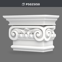 18x35x24 cm Poliüretan dekorasyon ürünü Pilaster Sütun