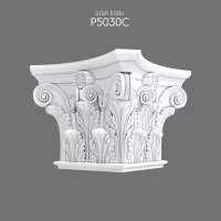 Dekoratif Poliüretan Pilaster Sütun Başlığı Tasarımı