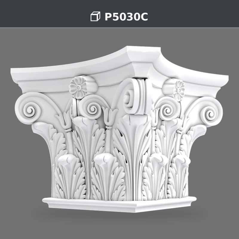 Polure Polyurethane Pilaster Column Capitals & Designs | Polure