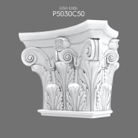 Klasik Poliüretan Pilaster Sütun Başlığı Modeli