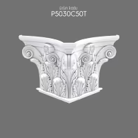Poliüretan Pilaster Köşe Sütun Başlığı