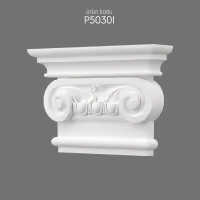 Poliüretan İyon Pilaster Sütun Başlığı Modeli