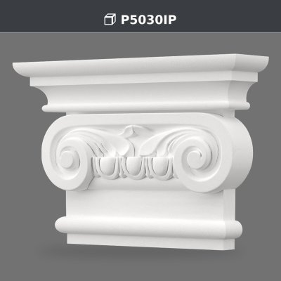 Poliüretan İyon Pilaster Sütun Başlığı Modeli