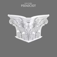 Poliüretan Köşe Pilaster Sütun Başlığı Modeli