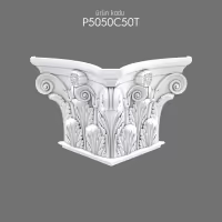 Poliüretan Pilaster Köşe Sütun Başlığı Modeli
