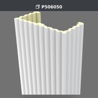 Yivli 30x60x240 cm Poliüretan Pilaster Sütun Dekoru – P506050