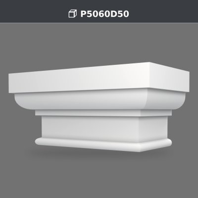 P5060D50 Pilaster Sütun Başlık, ürün fotoğrafı