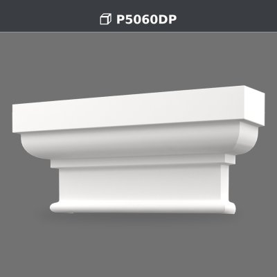 Poliüretan Pilaster Sütun Başlığı Tasarımı