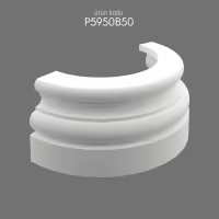 P5950B50 Poliüretan Sütun Alt Kaide