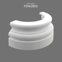 P5960B50 Poliüretan Sütun Alt Kaide