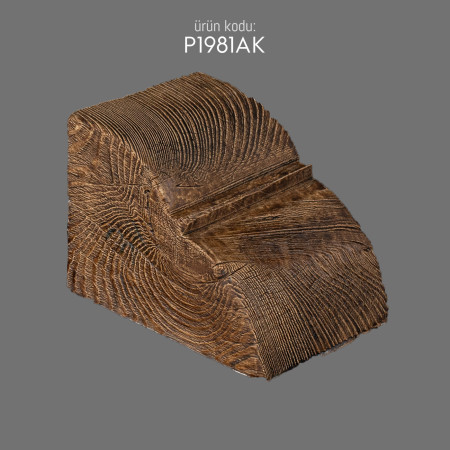 P1981AK Decorative Polyurethane Wooden Beam Bracket Design