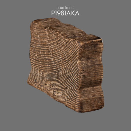 P1981AKA Polyurethane Wooden Beam Cover Natural Textured Design
