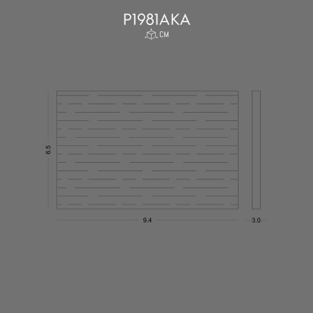 P1981AKA Polyurethane Wooden Beam Cover Natural Textured Design