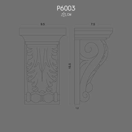 Polyurethane Decoration Corbel Models Aesthetic Durable Indoor Outdoor Lightweight Robust Architectural details Variety of designs Patterns Elegant Appearance Interior decoration Exterior decorations Architectural projects Aesthetic touch Attractive app