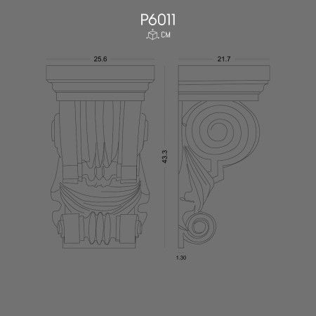 Polyurethane Decoration Corbel Models Aesthetic Durable Indoor Outdoor Lightweight Robust Architectural details Variety of designs Patterns Elegant Appearance Interior decoration Exterior decorations Architectural projects Aesthetic touch Attractive app