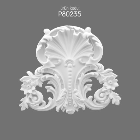 Neo Classical Villa Exterior Design with Polyurethane Decorative Elements