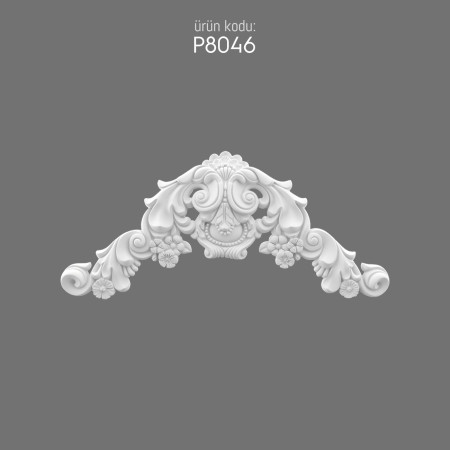 Classic Polyurethane Ceiling Decoration with Ornamental Patterns