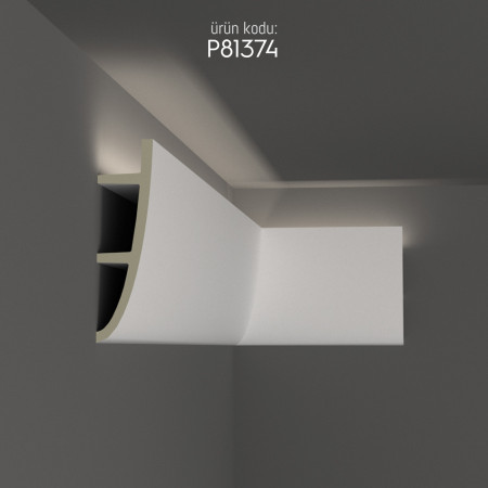 Polyurethane Lighting Profiles for Modern Classic Interior Design
