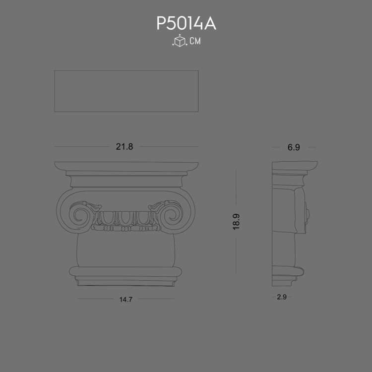 P5014A Pilaster Sütun Başlık POLURE 2026 FİYAT LİSTESİ
