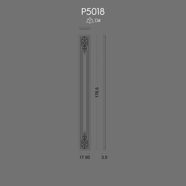 P5018 Desenli Pilaster Sütun POLURE 2026 FİYAT LİSTESİ