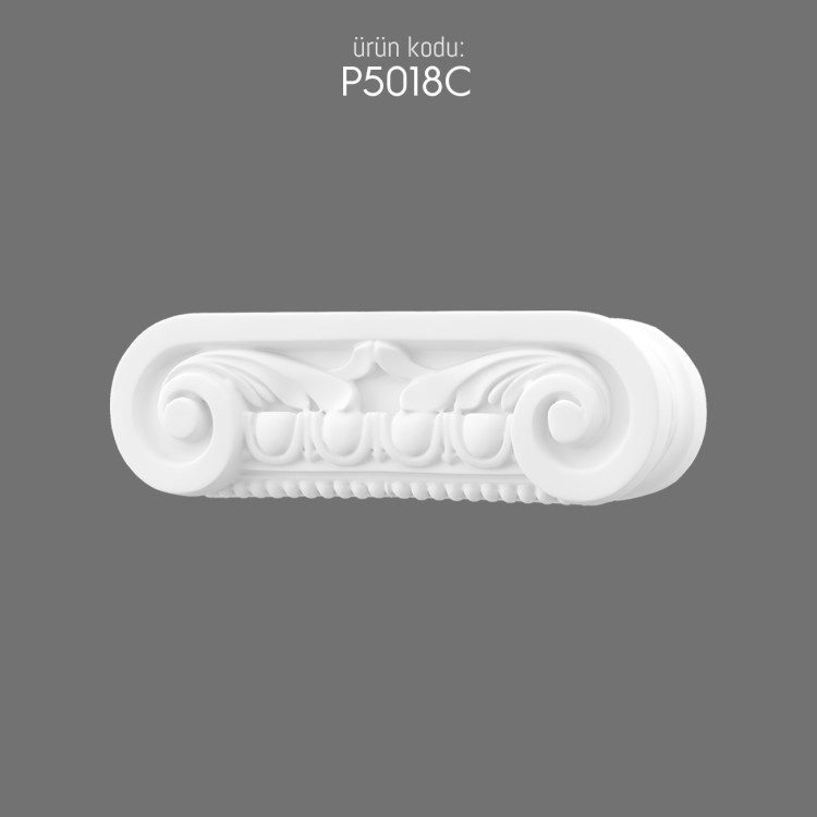 P5018C Pilaster Sütun İyon Başlık POLURE 2026 FİYAT LİSTESİ