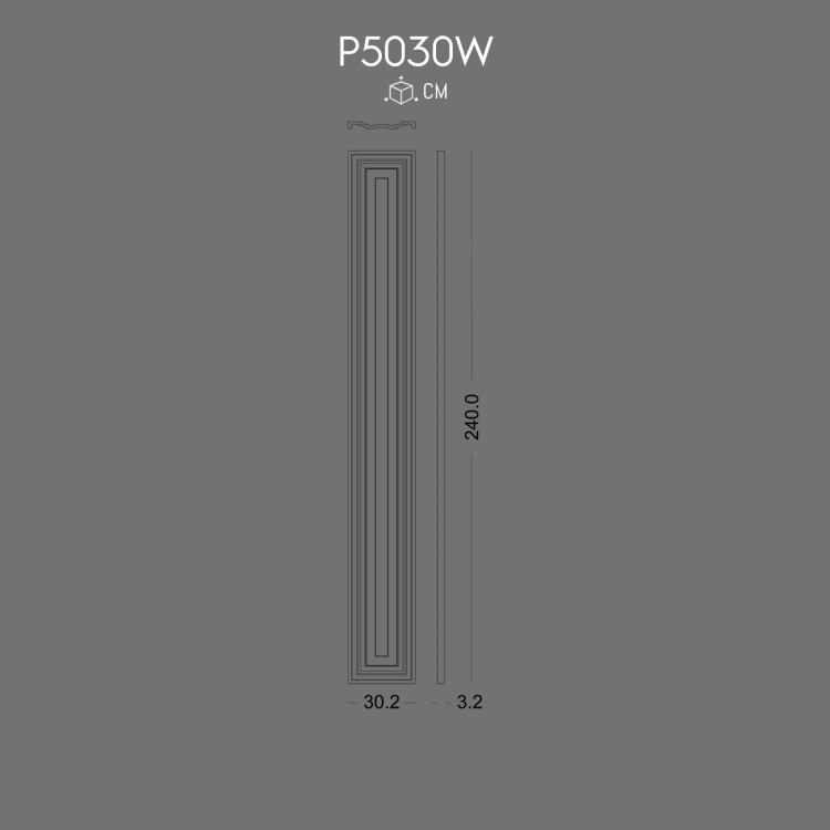 P5030W pilaster-panel-sutun POLURE 2026 FİYAT LİSTESİ