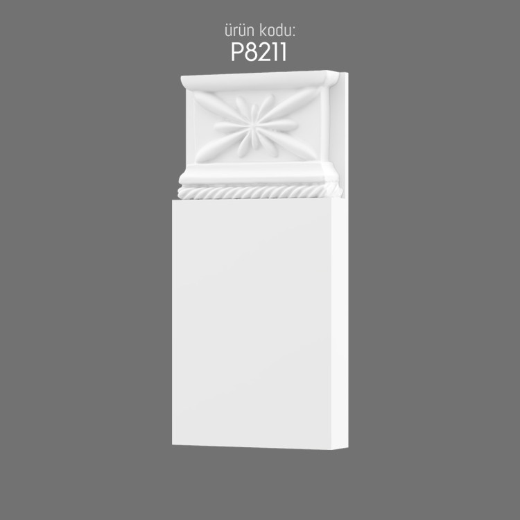 P8211 Pilaster Sütun Alt Kaide POLURE 2026 FİYAT LİSTESİ