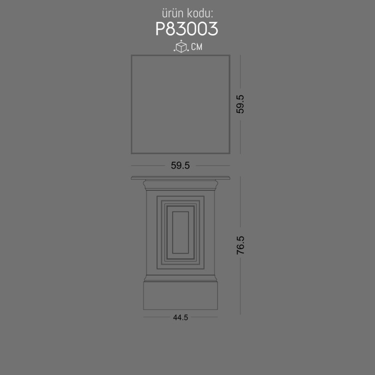 P83003 Kahve Masası POLURE 2026 FİYAT LİSTESİ